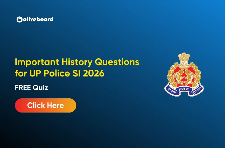 Important History Questions for UP Police SI