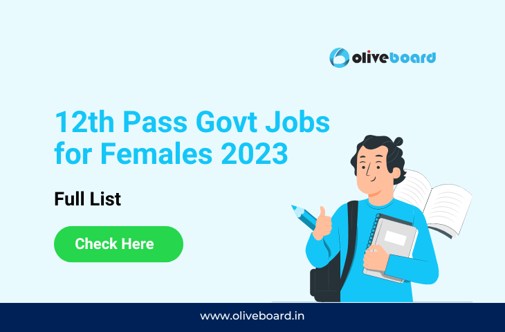 12th Pass Govt Jobs for Females