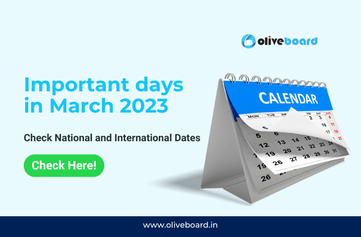 Important days in March 2023
