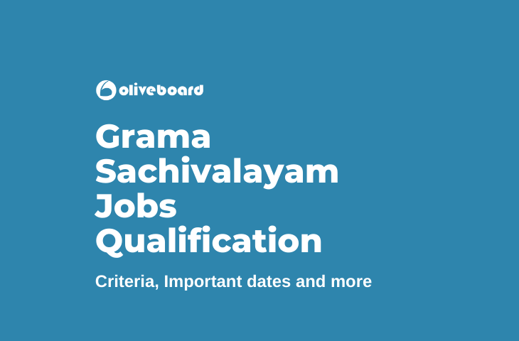 Grama Sachivalayam Jobs Qualification