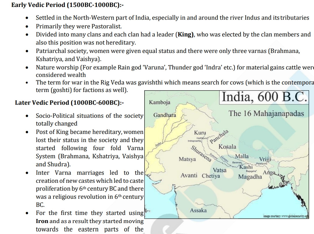 Ancient Indian History Notes Download Updated Free Pdf