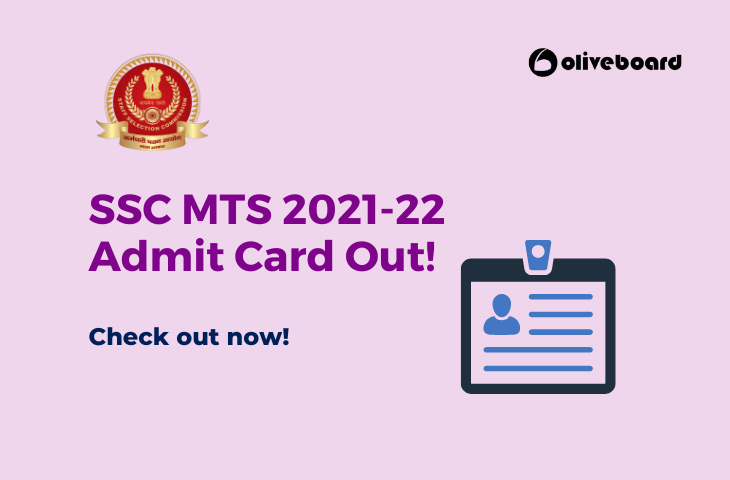 SSC MTS 2021-22 Admit Card