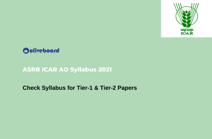 ICAR AO Syllabus