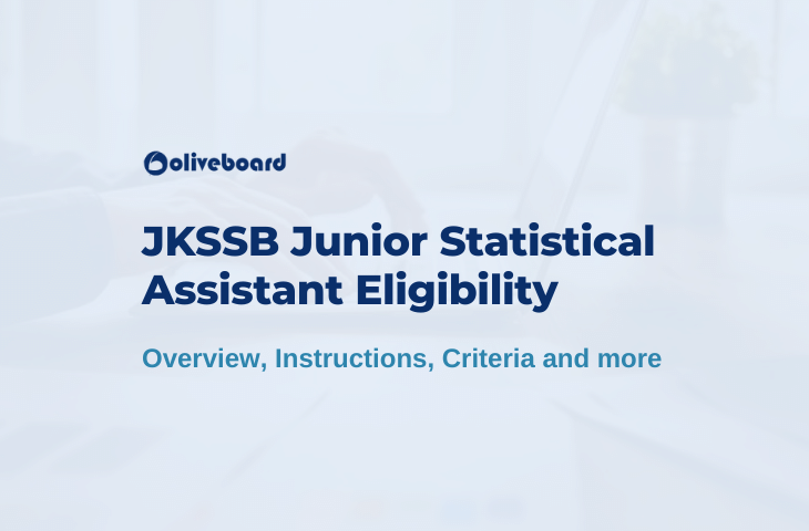 JKSSB Junior Statistical Assistant Eligibility