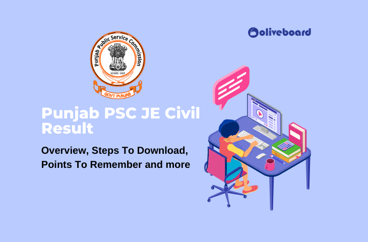 Punjab PSC JE Civil Result