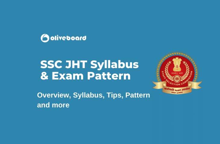 SSC JHT Syllabus & Exam Pattern