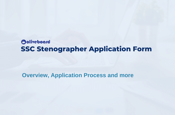 SSC Stenographer Application Form