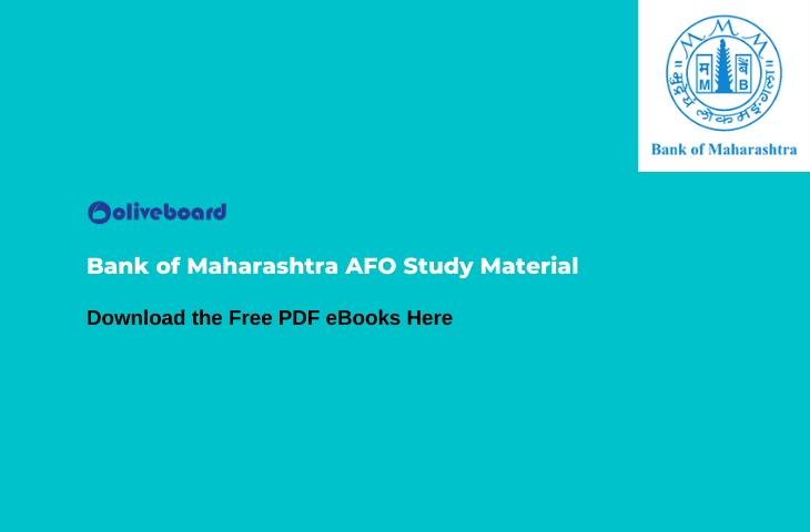 Bank of Maharashtra AFO Study Material