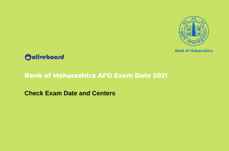 Bank of Maharashtra AFO Exam Date