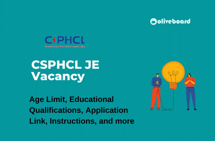 CSPHCL JE Eligibility