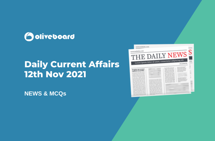 Daily-Current-Affairs-12th-Nov-2021
