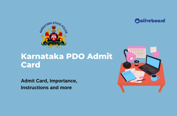 Karnataka PDO Admit Card