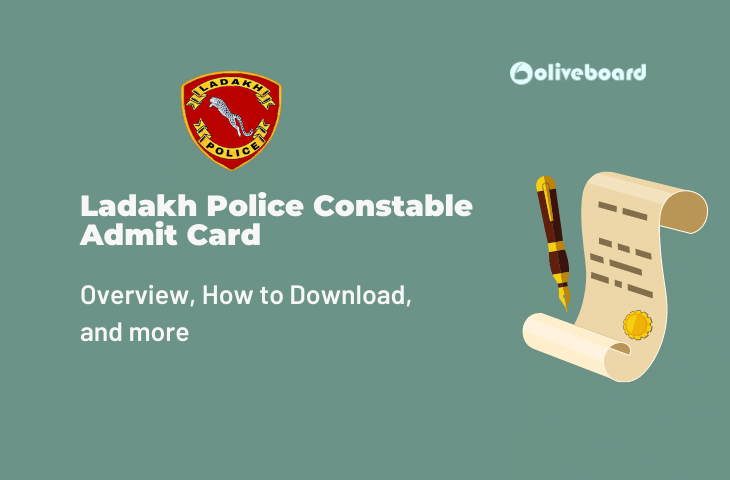 Ladakh Police Constable Admit Card