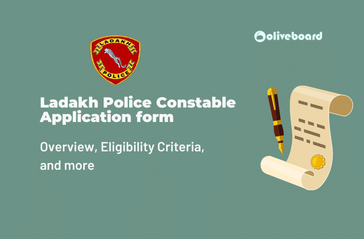 Ladakh Police Constable Application form