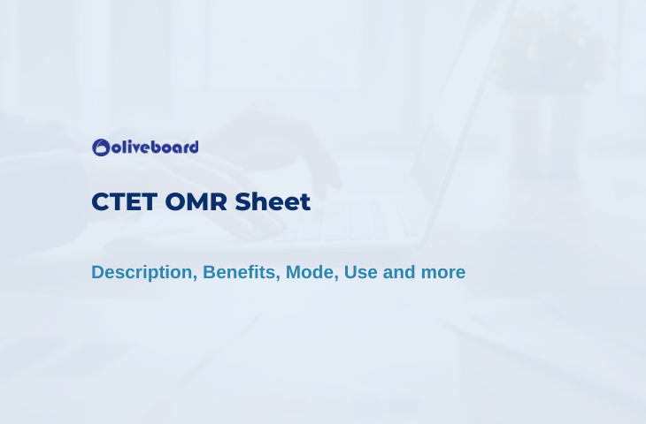 CTET OMR Sheet