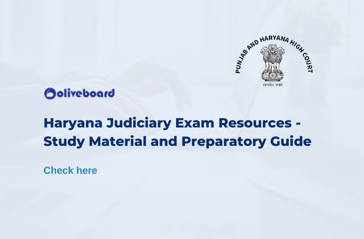 Haryana Judiciary Exam Resources- Study Materials and Preparatory Guides