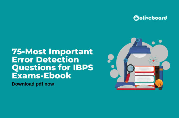 error detection questions for IBPS