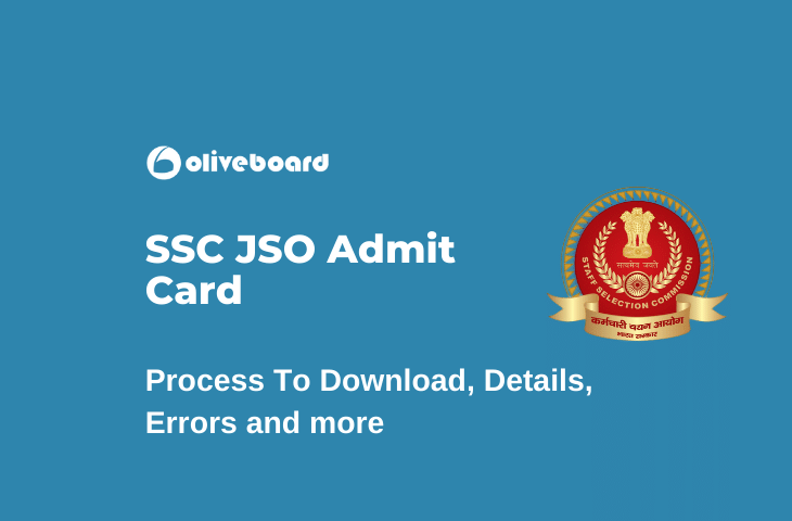 SSC JSO Admit Card