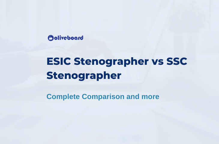 ESIC Stenographer vs SSC Stenographer