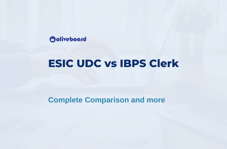 ESIC UDC vs IBPS Clerk