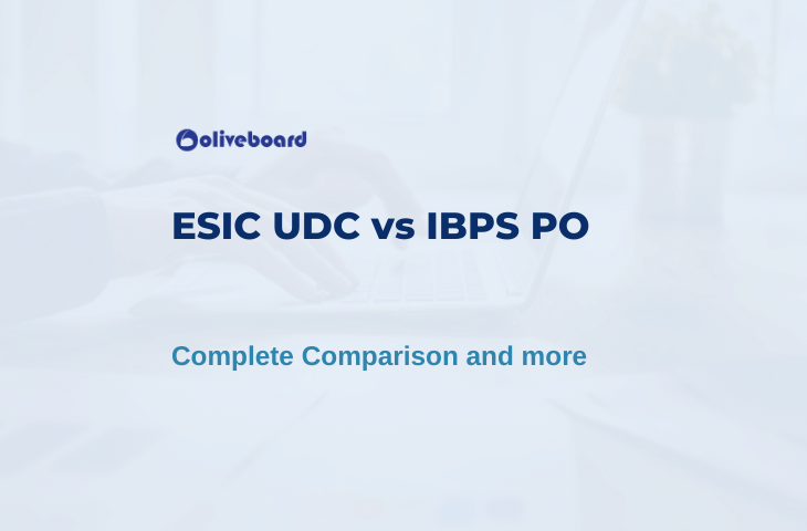 ESIC UDC vs IBPS PO