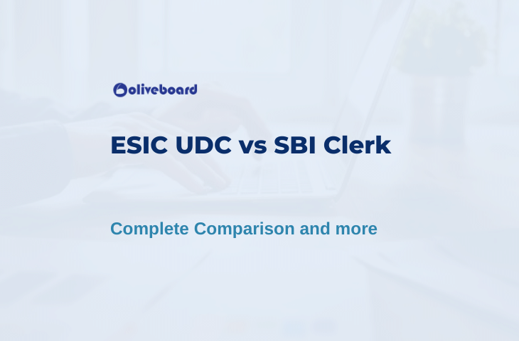 ESIC UDC vs SBI Clerk