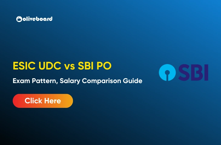 ESIC UDC vs SBI PO