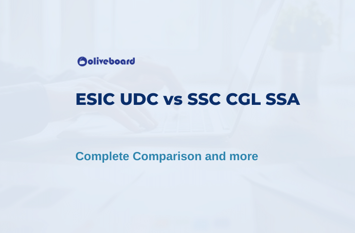 ESIC UDC vs SSC CGL SSA