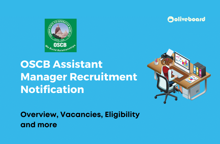 OSCB Assistant Manager Recruitment Notification