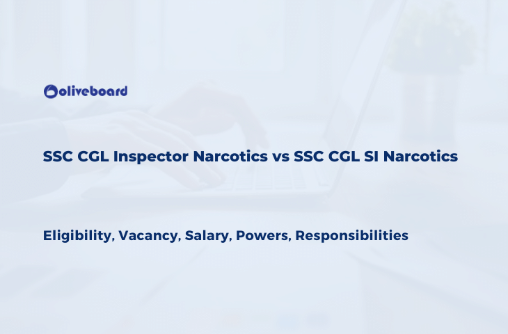 SSC CGL Inspector Narcotics vs SSC CGL SI Narcotics