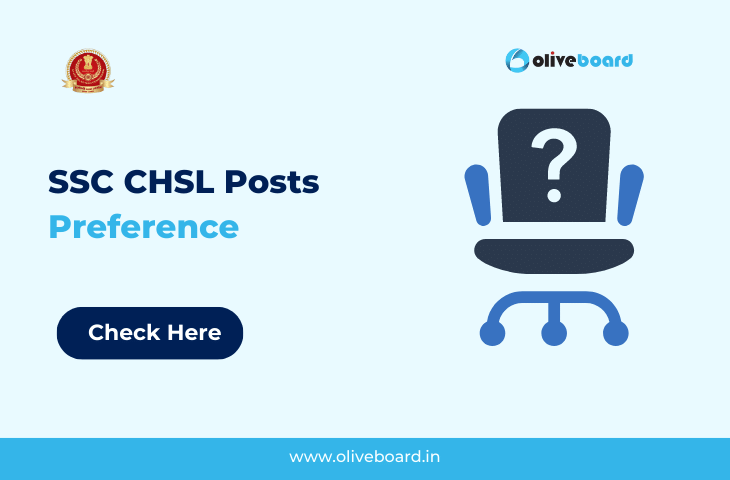 SSC CHSL Posts preference