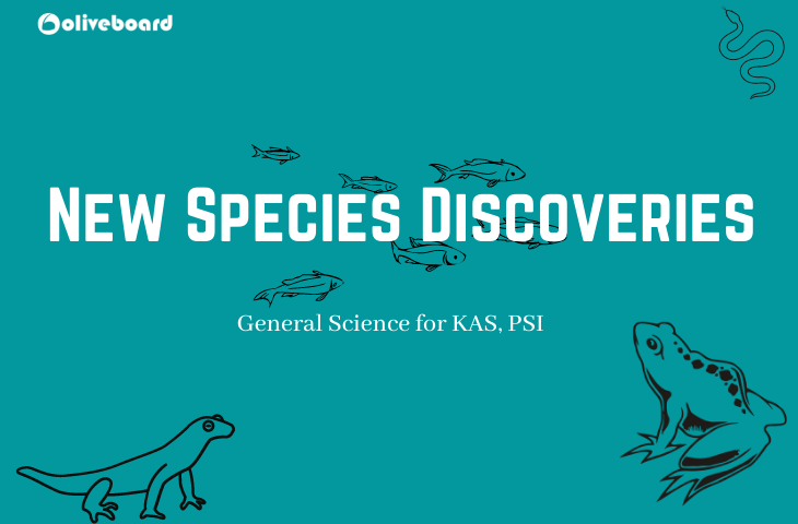 New Species Discoveries- General Science For KAS, PSI