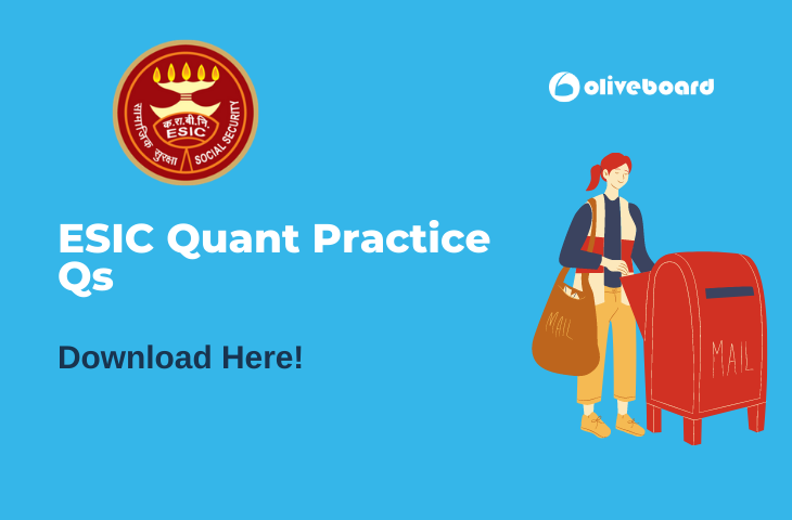 ESIC Recruitment Quant Practice Questions