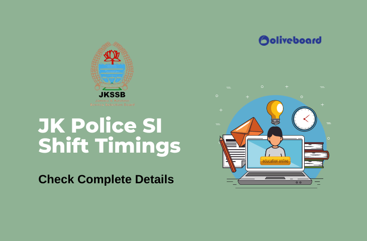 JK Police SI Shift Timings