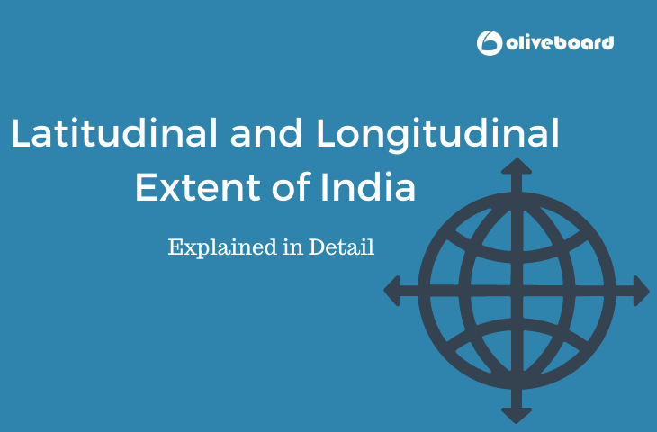 Latitudinal and longitudinal extent of India