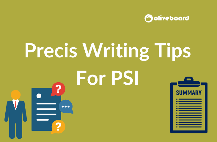 Precis Writing Tips for Karnataka PSI Exam