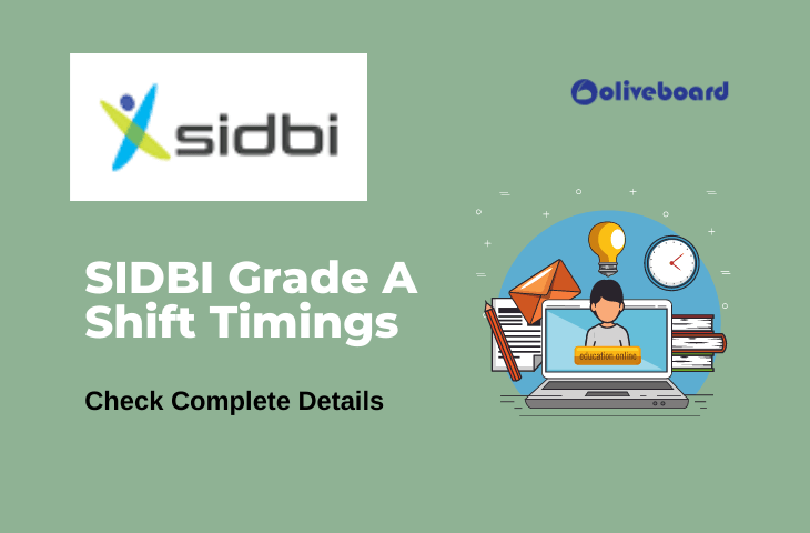 SIDBI Exam Shift Timings