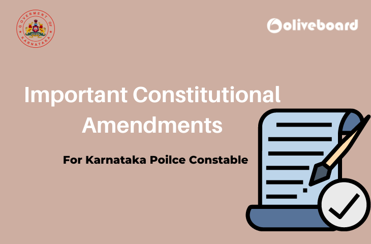 Important Constitutional Amendments