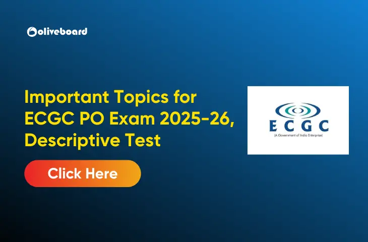Important Topics for ECGC PO Exam