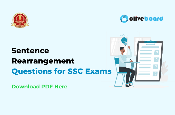 Sentence Arrangement Questions for SSC Exams