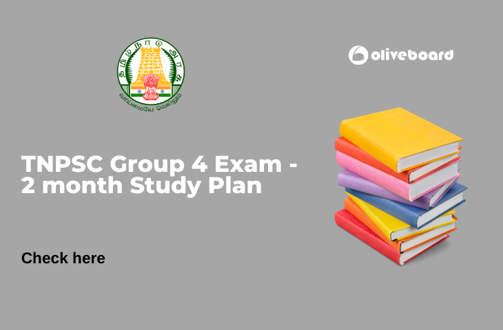 TNPSC Group 4 Exam - 2 month Study Plan