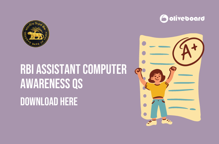 Computer Awareness Questions For RBI Assistant Exam