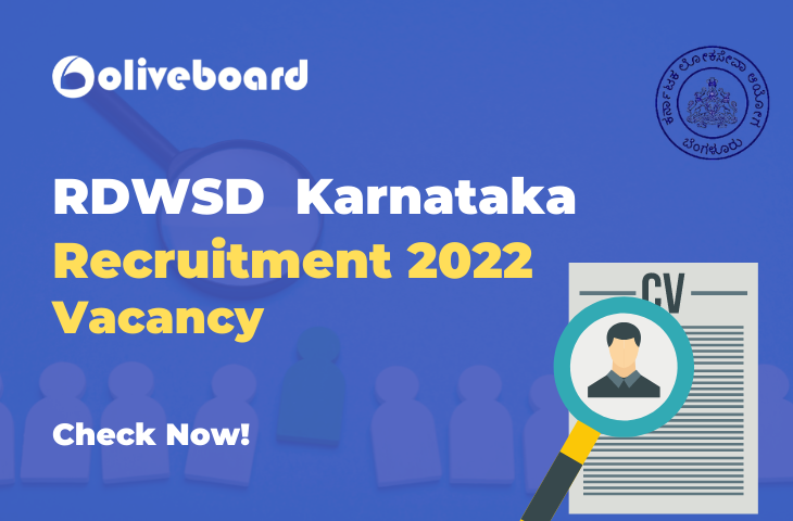 RDWSD Karnataka Recruitment 2022