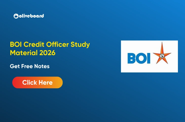 BOI Credit Officer Study Material