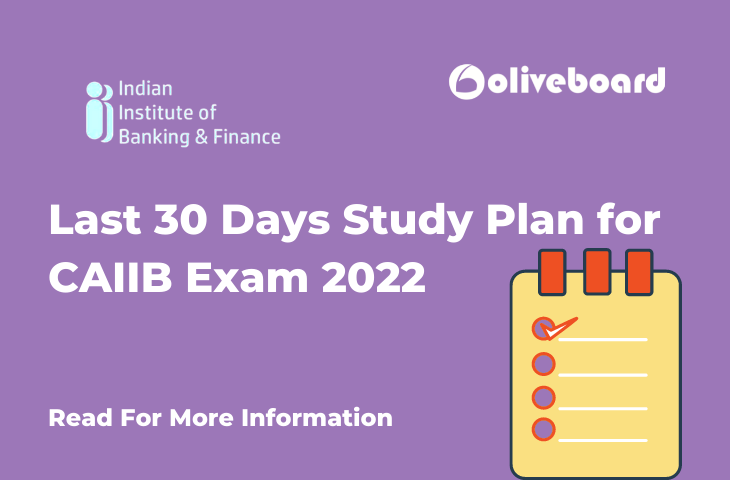 Study Plan- CAIIB