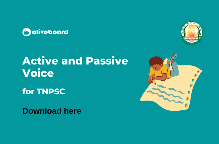 Active and Passive Voice for TNPSC