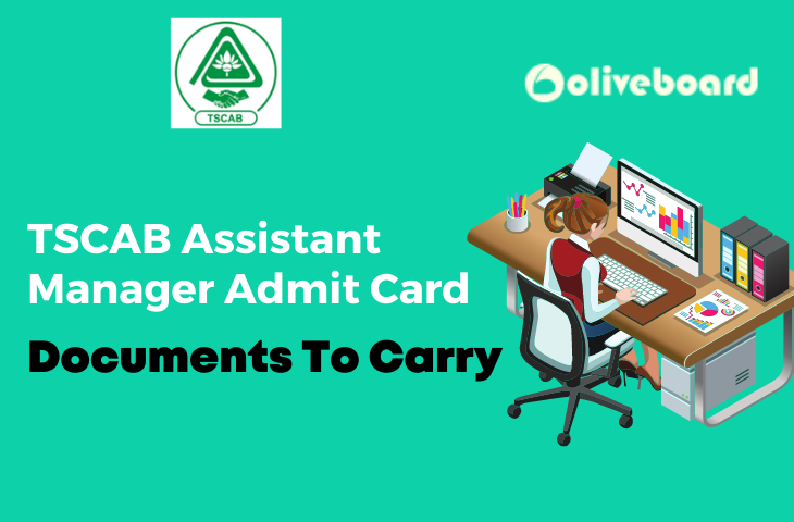 TSCAB Assistant Manager Admit Card and Documents To Carry
