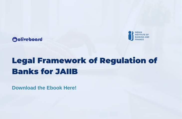 Legal Framework of regulation of bank