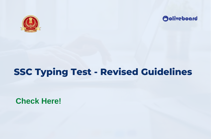 SSC Typing Test - Revised Guidelines