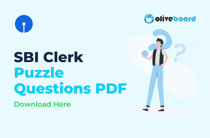 SBI Clerk Puzzle Questions PDF